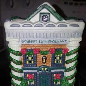 Vintage Collectible Trim A Tree Bank